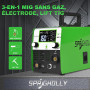SPRIGHOLLY MIG160 Poste à Souder Inverter IGBT 160A 230V, 3 en 1 MIG Sans Gaz (FLUX MIG) / MMA/Lift TIG, Grand Écran LED, Léger 
