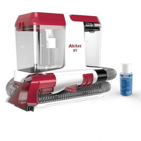 Akitas X5 Shampouineuse Canapé avec Fonction Autonettoyante, Inclus: 30ml Solution Concentrée de Démarrage Idéal pour Poils d’An