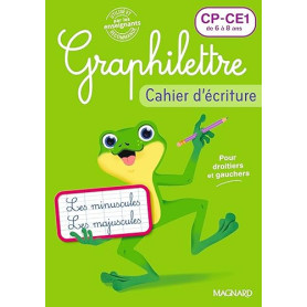 Graphilettre CP-CE1: Cahier d'écriture