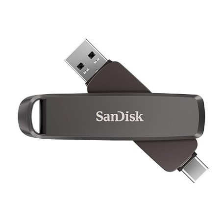 SANDISK Extreme Pro Dual Drive 512 Go (Clé USB Type-A et Type-C, Haute capacité, Vitesse de Lecture jusqu'à 1000 Mo/s, Chiffreme