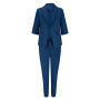 Costume Femme Élégant Pantalon 2 Pièces Tailleur Professionnel Slim Fit Bureau Sportif Style Moderne Tendance Confortable