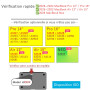 Digi-Tatoo Film de Protection du Clavier Compatible avec MacBook Neo (512GB) & MacBook Air 13"/15" & Pro 14"/16" (M5 M4 M3 M2) P