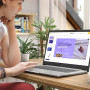 Lenovo IdeaPad Slim 3 Chromebook 14M868 - Ordinateur Portable 14'' FHD (MediaTek Kompanio 520, RAM 4Go, eMMC 64Go, Arm Mali-G52