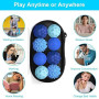 Bambebe 8 Balles Silicone Antistress Magnétiques, Boules de Décompression Sensorielle, Fidget Toys Anti-Stress et Anti-Anxiété p