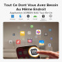UGREEN NASync DH2300 NAS Bureau 2 Baies, 4Go RAM, Connexion NFC One-Touch, LAN 1GbE, Album Photo IA, Système NAS Facile pour Déb