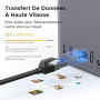 UGREEN NASync DH2300 NAS Bureau 2 Baies, 4Go RAM, Connexion NFC One-Touch, LAN 1GbE, Album Photo IA, Système NAS Facile pour Déb