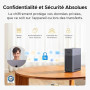 UGREEN NASync DH2300 NAS Bureau 2 Baies, 4Go RAM, Connexion NFC One-Touch, LAN 1GbE, Album Photo IA, Système NAS Facile pour Déb