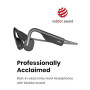 SHOKZ OpenMove Casque à Conduction osseuse, écouteurs Bluetooth 5.1 à Oreilles Libres, Son Clair, 6h Batterie, léger 29g, IP55,