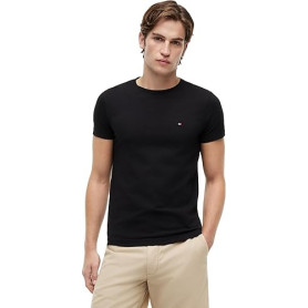 Tommy Hilfiger T-Shirt Manches Courtes Homme Core Stretch Slim Fit