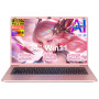 Ordinateur Portable 14 Pouces Celeron N5095 Win11 Pro 8Go RAM 256Go SSD Extension1To 5G WiFi 1920x1080 FHD PC Portable avec Sour