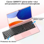 Ordinateur Portable 14 Pouces Celeron N5095 Win11 Pro 8Go RAM 256Go SSD Extension1To 5G WiFi 1920x1080 FHD PC Portable avec Sour