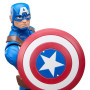 Marvel Avengers Titan Series, Figurine Captain America de 29 cm, Jouets de Super-héros pour Enfants, dès 4 Ans, Bleu et Blanc av