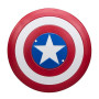 Marvel Avengers Titan Series, Figurine Captain America de 29 cm, Jouets de Super-héros pour Enfants, dès 4 Ans, Bleu et Blanc av