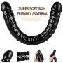 Gode Géant Réaliste Noir Double Pour Stimulateur Double Face Lesbien Anal Point G Sextoys Pour Femmes Hommes Couples Gode Longue