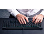 CHERRY MX 10.0N RGB, Clavier de Gaming mécanique Plat, Disposition française (AZERTY) Filaire, Original MX Low Profile RGB Speed