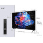 TCL 65V6C 65 Pouces Direct LED Smart TV 4K HDR Powered by Google (Dolby Audio, Motion Clarity, Compatible avec Google Assistant
