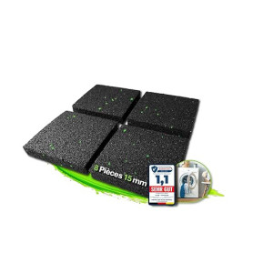 CLARE Tapis Anti Vibration Machine à Laver et Pieds Antivibrants | Stabilisateur Machine à Laver | Réduit Bruit et Vibrations |