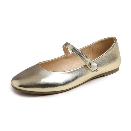Feversole Women's Mary Jane Fashion，Femmes élégantes Chaussures décontractées Ballerines Fond Mou Confortable Marche Quotidienne