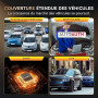 THINKCAR Outil D'analyse Bidirectionnel sans Fil, Outil de Diagnostic Automobile Tous Systèmes THINKSCAN 689BT, Scanner OBD2 Bid