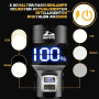 BEYSTE Lampe Torche LED Ultra Puissante, 1000000 Lumens Lampe De Poche, Torche LED Puissante Rechargeable, Lampe Torche Puissant