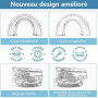 Anti Ronflement Orthese Inodore et Confortable Efficace Adapté Aux Hommes et Aux Femmes Ronflent Réutilisable (Transparent)