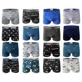 Channo Boxer en Coton pour Homme, Confortable et Doux. Collection Uomo