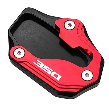 LLIDFONK Pour Honda ADV350 Forza 350 NSS350 NSS 350 Accessoires de moto en aluminium Support de pied Support latéral Coussinet a