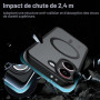 Effcotuo Magnétique Coque pour Xiaomi POCO X8 Pro 5G Case avec MagSafe avec Verre Trempé Protection écran Anti-Chute Silicone So