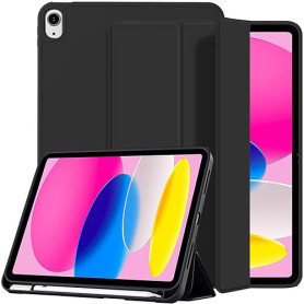 A-BEAUTY Coque Compatible avec iPad (A16) 11ème/10ème Génération (2025/2022) Etui Antichoc TPU avec Porte Pencil, Protecteur D'é