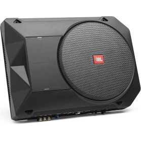 JBL BassPro SL2 Subwoofer Voiture actif Sous Siège de 8 pouces - Caisson de Basse Voiture de 125 Watts avec Amplificateur de Pui