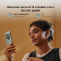 XIAOMI REDMI Buds 8 Active - Écouteurs Bluetooth sans Fil, Semi-Intra-auriculaire, Haut-Parleur de 14,2 mm avec des Basses puiss