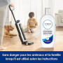 Tineco Produit Nettoyant pour Tineco Nettoyeurs de sol, pour nettoyage multi-surfaces, 2 x 1L, pour Série iFloor, Série Floor On