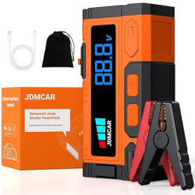 JDMCAR Booster Batterie Voiture ???????????????????????? - ????????.???????? Démarreur Batterie Voiture (jusqu'à10,0L Gaz/9,0L D