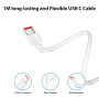 120W Câble USB C Charge Rapide pour Xiaomi 17T Pro Câble USB Type C 1m 6A 100W 90W Rapide Charge pour Xiaomi 17 Ultra/15T/14T/13