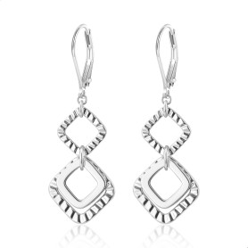 ALEXCRAFT Boucles d'OreilleFemme Perles Argent 925/Or Pendante Longues, Plaqué Or 14 Carats, Cadeaux Bijoux