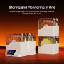 Chitu Systems FilaPartner Filament Dryer, 2025 Nouvelle 4 Bobines Sécheur de Filament pour Imprimante 3D avec 2 Chambres Amovibl