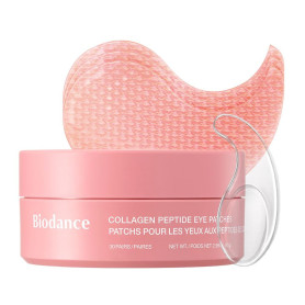 BIODANCE Collagen Peptide Eye Patches, Anti Wrinkle & Smile Line Patches for Face, Under Eye Mask for Fine Lines & Eye Bags Kore