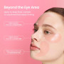BIODANCE Collagen Peptide Eye Patches, Anti Wrinkle & Smile Line Patches for Face, Under Eye Mask for Fine Lines & Eye Bags Kore