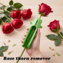 flower stripper,rosier sur tige,Rose Stripper,Effeuilleuse Tool for Home Flower Shop Jardinage Arrangement Floral,pour Fleuriste