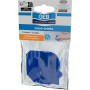 GEB Lisse joint de silicone 3 pièces. 3 types de lisseurs et 6 angles possibles. Lisseur accès difficile inclus.