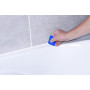 GEB Lisse joint de silicone 3 pièces. 3 types de lisseurs et 6 angles possibles. Lisseur accès difficile inclus.