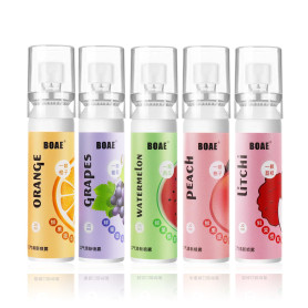 5 pièces Spray Buccal Mauvaise Haleine,Fruity Spray Rafraîchissant l'Haleine,SpraySoins Bucco-Dentaires,BreathSpray désodorisant