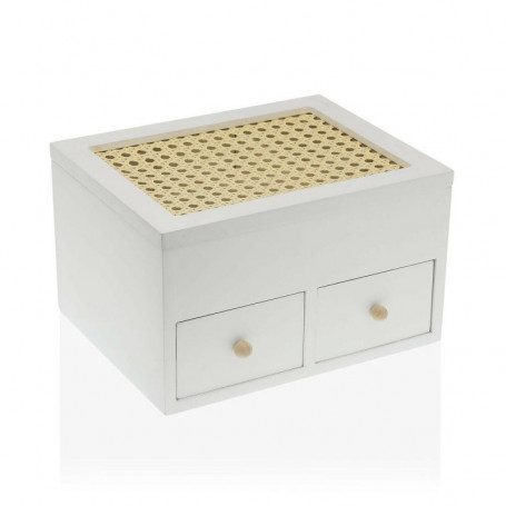 Boîte à bijoux Versa Blanc (18 x 13,5 x 23 cm) 40,99 €