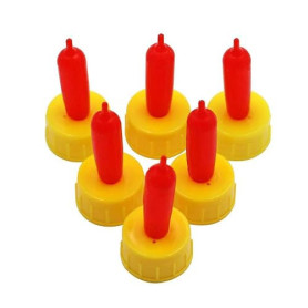 VOANZO 6 Pièces Mamelon De Mouton Boisson Au Lait Mamelon Tétine En Caoutchouc Souple Pour Alimentation De Tétine Orphelin Agnea
