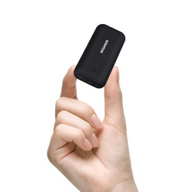 Powerbank 10 000 mAh Mini Batterie Externe compacte Power Bank Petite mais puissante avec Chargeur de téléphone Portable Micro +