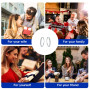 MISEFF Boucles d'oreilles créoles en argent sterling 925 hypoallergéniques pour femme - Bijoux minimalistes pour le quotidien