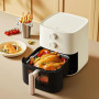 Healifty Panier De Friteuse À Air Carré En Acier Inoxydable 8.07X8.07X2.56In Avec Poignée Ergonomique Accessoire De Cuisson Pour