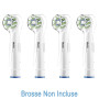 HSYTEK Capuchon Protection Brossette Oral B, Étuis et Couvertures Pour Brosses à Dents Électriques, Pratique Pour Les Voyages et
