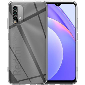 Captor Coque Xiaomi Redmi Note 9 Pro/Redmi Note 9S Transparente en TPU Souple et Silicone Flexible, Protection Chocs, Absorption