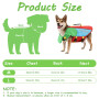 Gilet Flottaison Chien, SilverChry Gilet de Sauvetage, Bouee Chien, Adapté Aux Sports Nautiques, Dog Life Jacket (L)